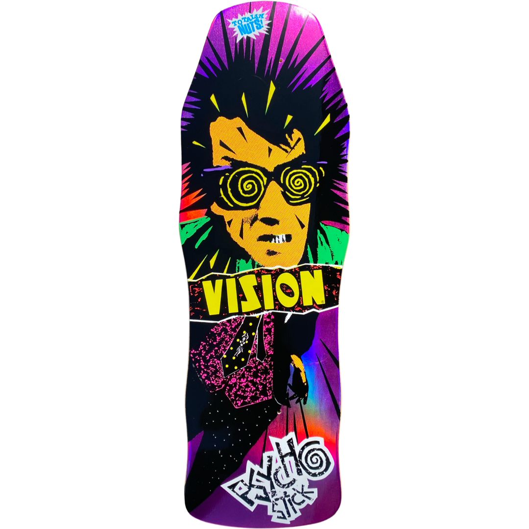 Vision Psycho Stick Limited Pink Foil Colorway Deck - 10